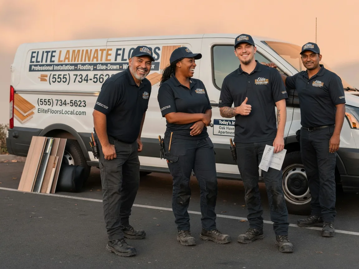 Laminate flooring installation company in Chester, OH